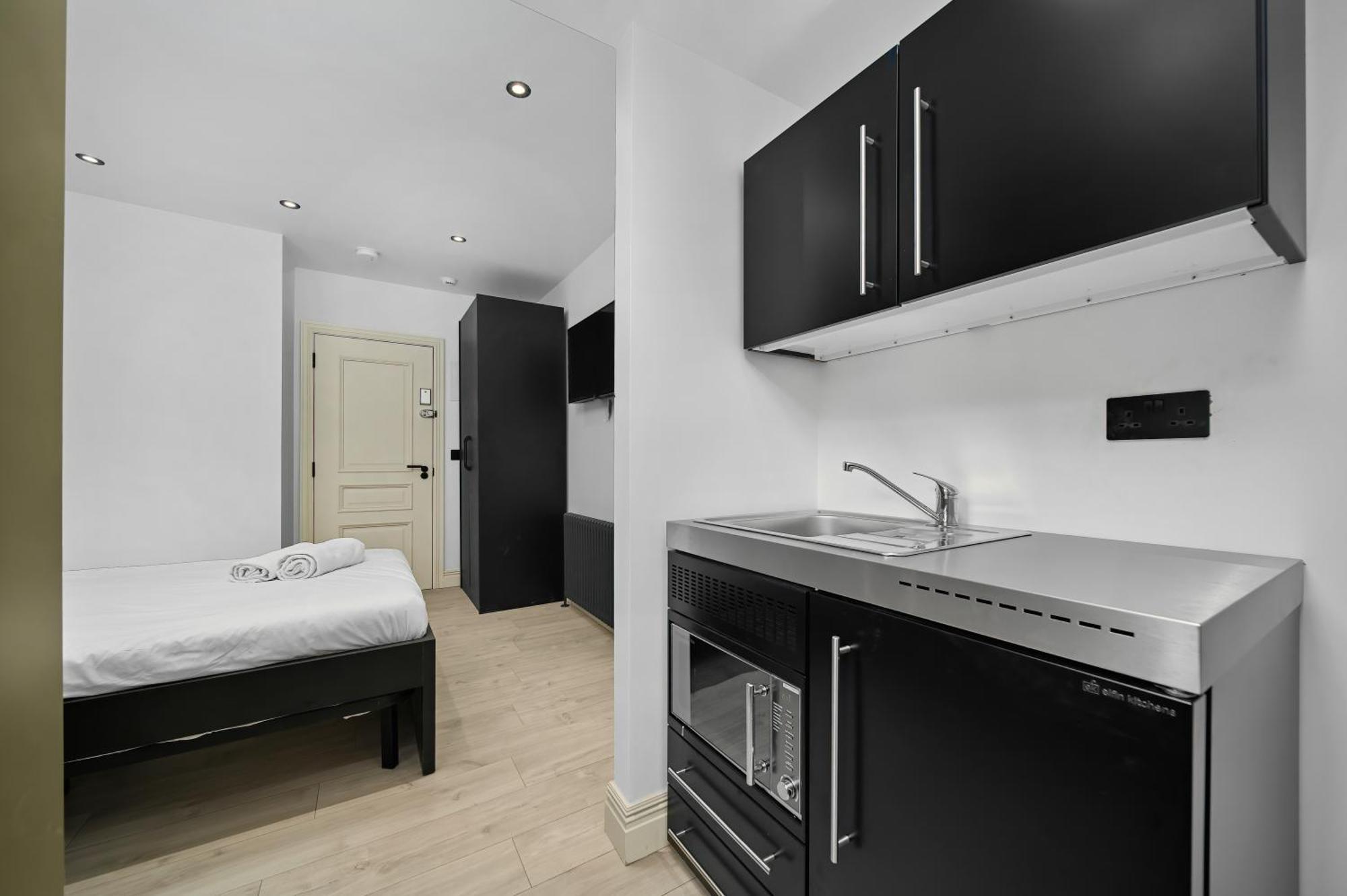 Nine Elms Modern Studio Apartments London Luaran gambar