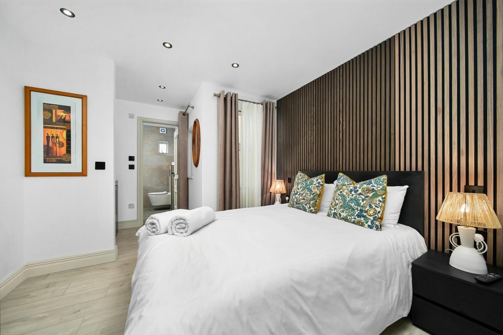 Nine Elms Modern Studio Apartments London Luaran gambar