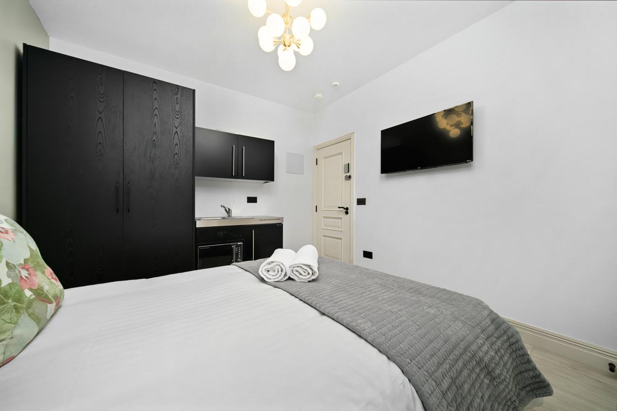 Nine Elms Modern Studio Apartments London Luaran gambar