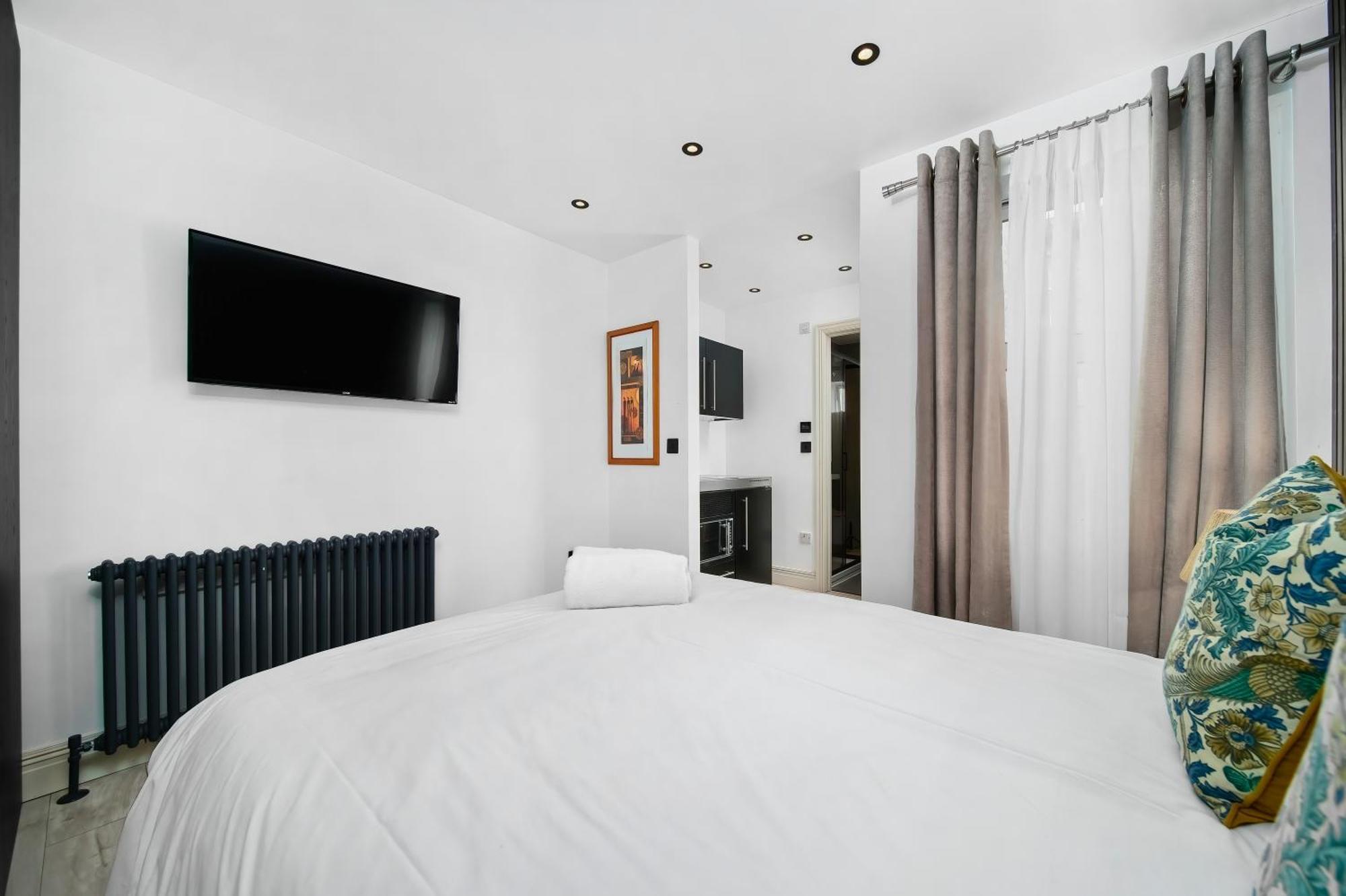 Nine Elms Modern Studio Apartments London Luaran gambar