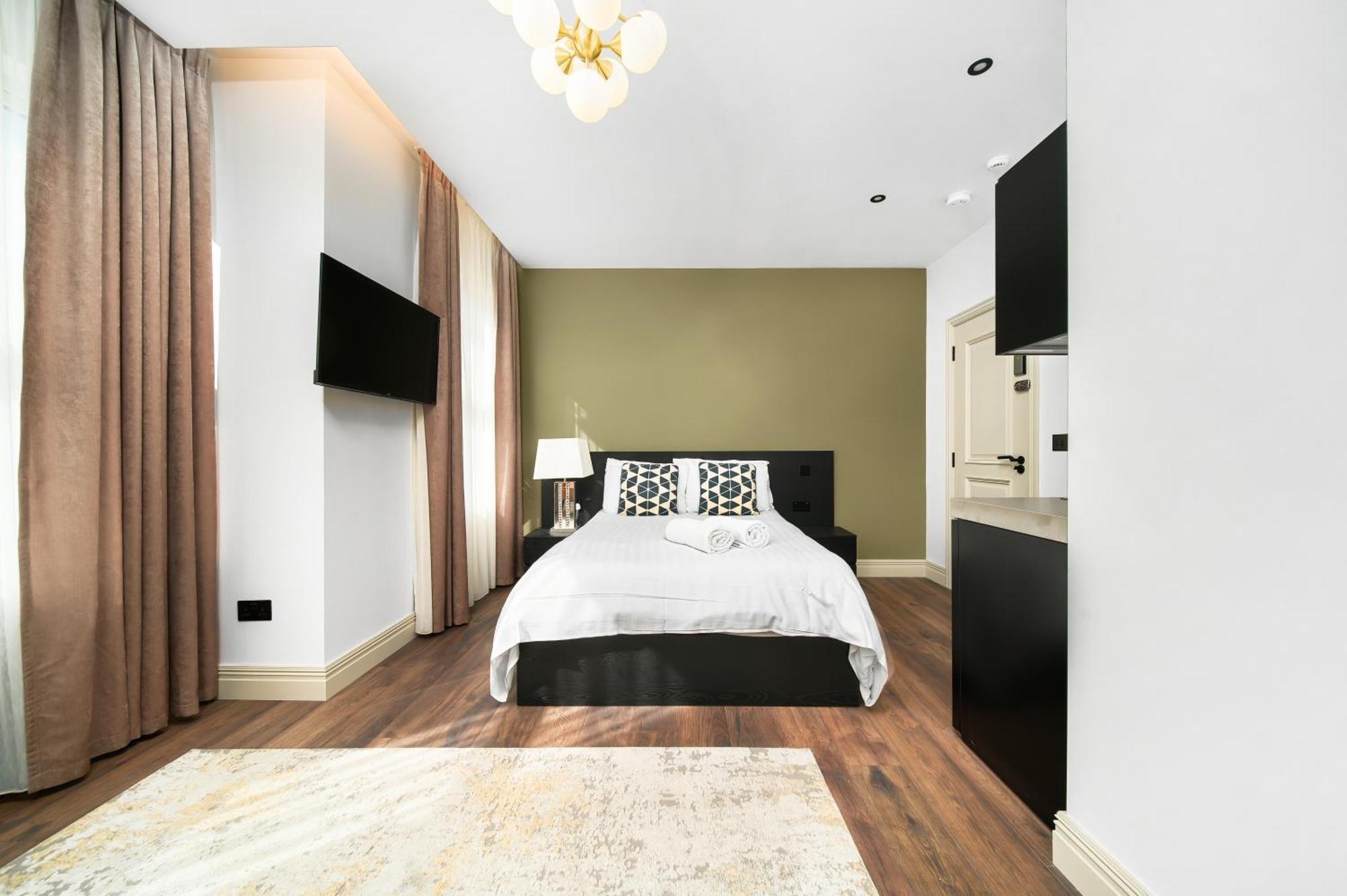 Nine Elms Modern Studio Apartments London Luaran gambar