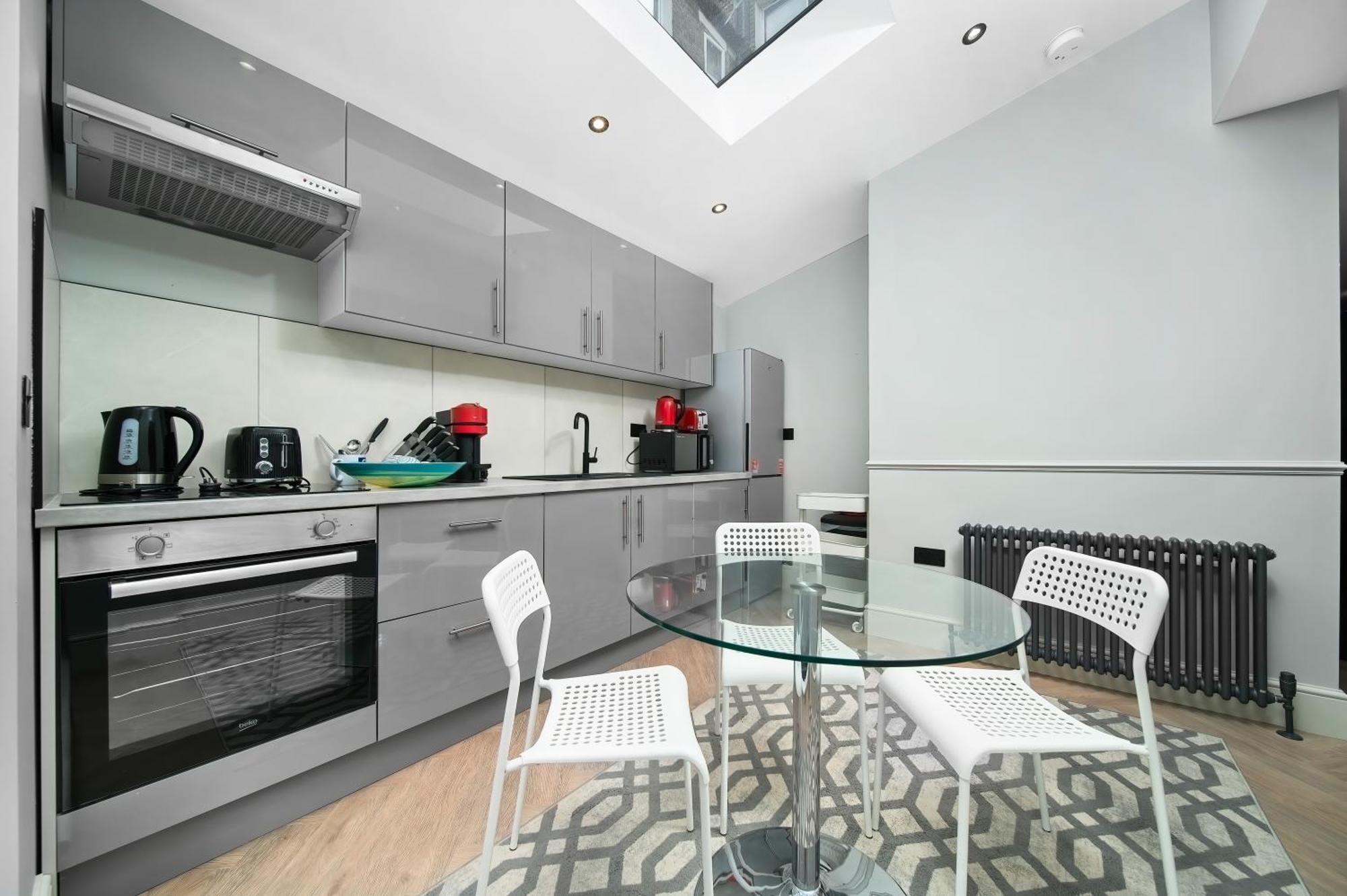 Nine Elms Modern Studio Apartments London Luaran gambar