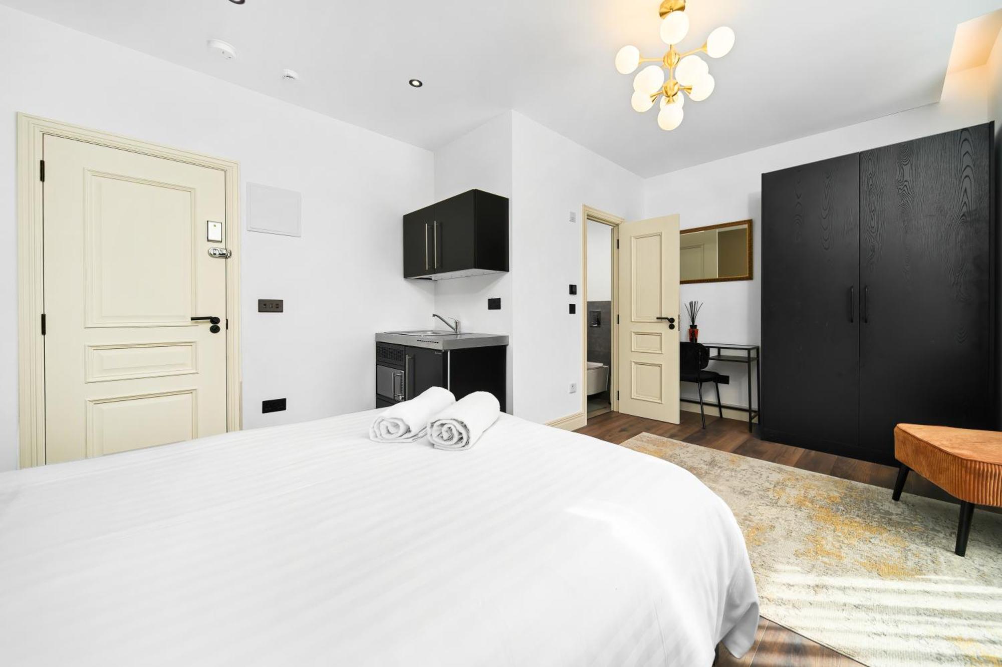 Nine Elms Modern Studio Apartments London Luaran gambar