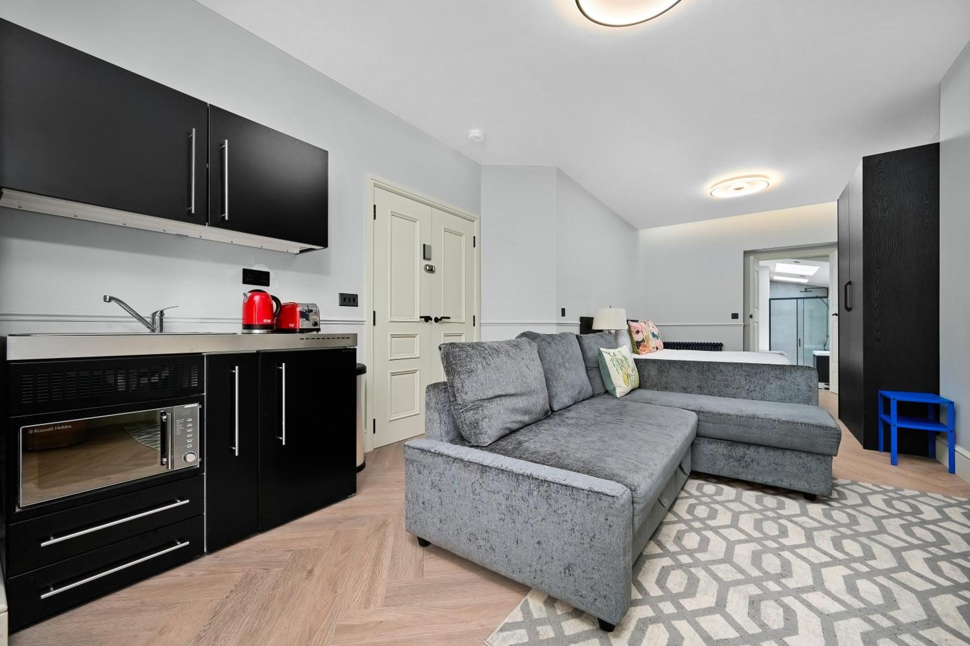 Nine Elms Modern Studio Apartments London Luaran gambar